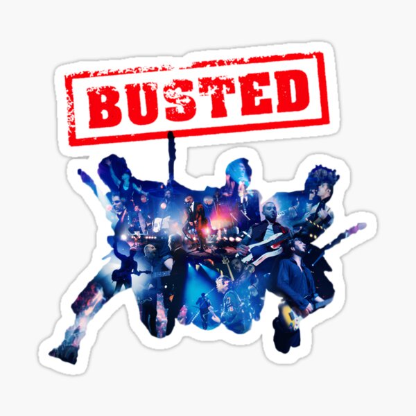 Busted Definition Sticker for Sale by Kweee