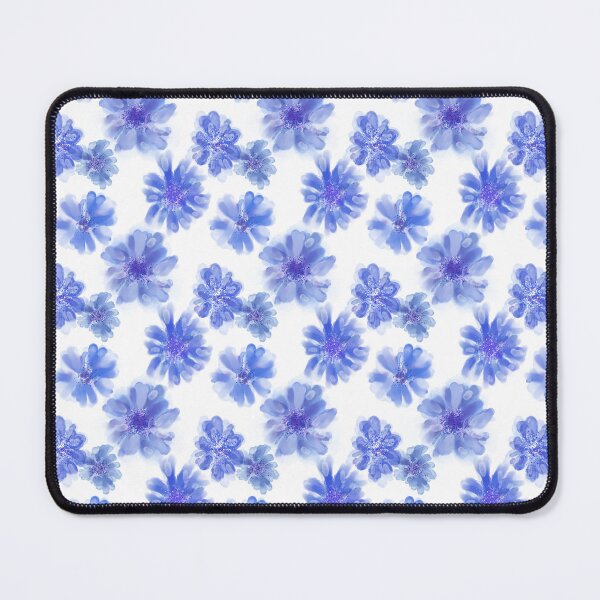 Item preview, Completely Cornflowers: Blue Floral Watercolour Pattern designed and sold by Clare Walker.