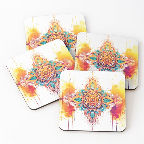Aperçu de l'œuvre Mandala aquarelle créée et vendue par psychofluid.