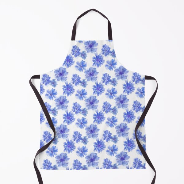 Item preview, Completely Cornflowers: Blue Floral Watercolour Pattern designed and sold by Clare Walker.