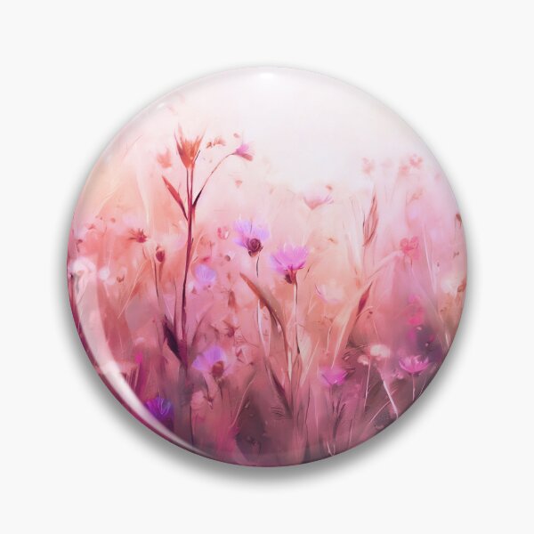 Item preview, The Patchwork Meadow - Pink designed and sold by ArtSea-Bubble.