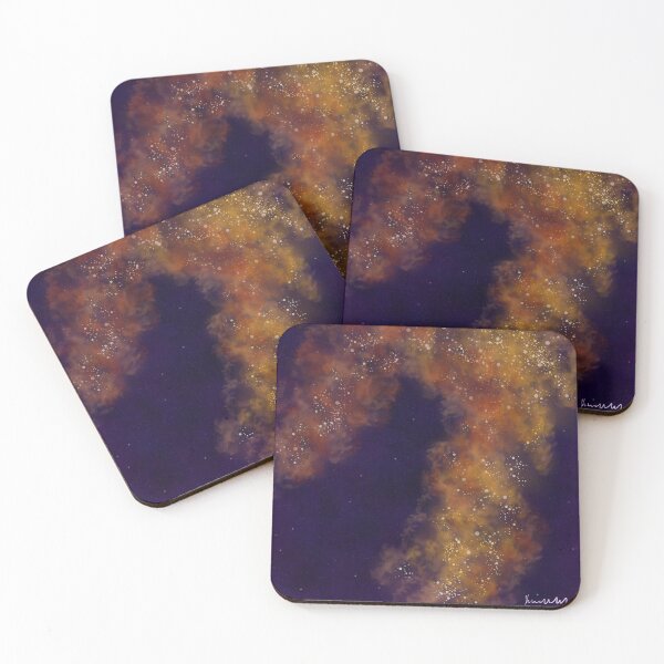 Item preview, Orange Galaxy designed and sold by stickerbyginger.