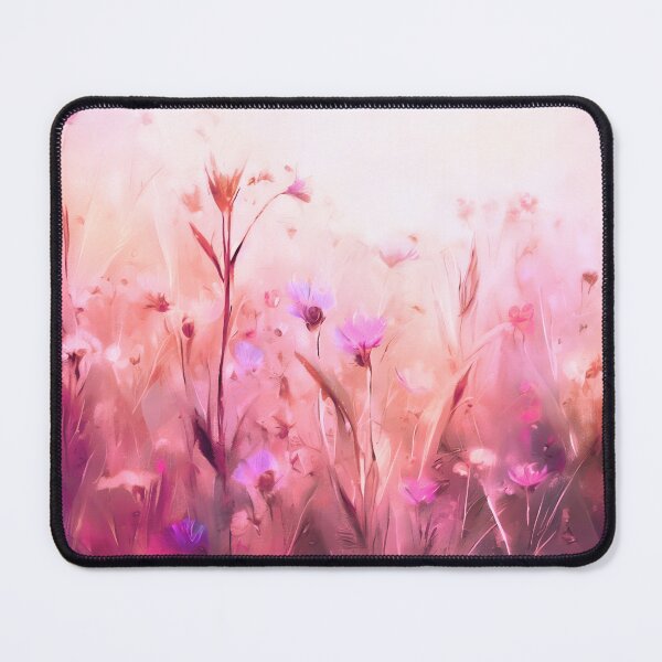 Item preview, The Patchwork Meadow - Pink designed and sold by ArtSea-Bubble.