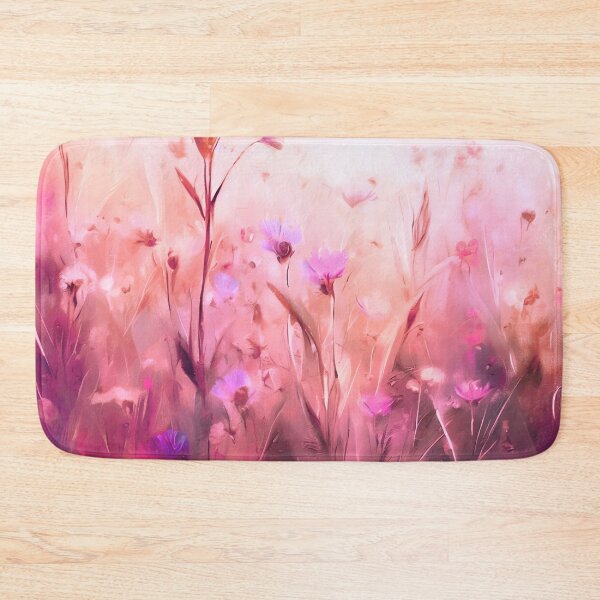 Item preview, The Patchwork Meadow - Pink designed and sold by ArtSea-Bubble.