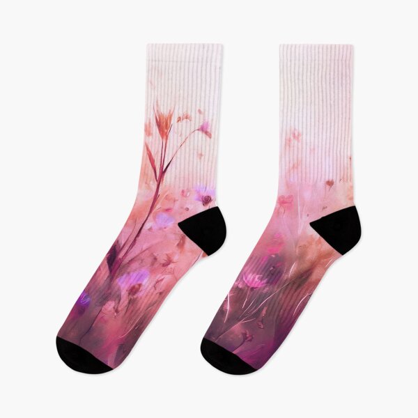Item preview, The Patchwork Meadow - Pink designed and sold by ArtSea-Bubble.