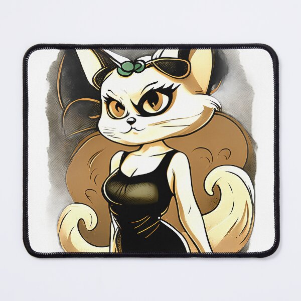 Item preview, Embracing Whimsical Mischief: Introducing Our Charismatic Female Character Design! designed and sold by furkanatalar.