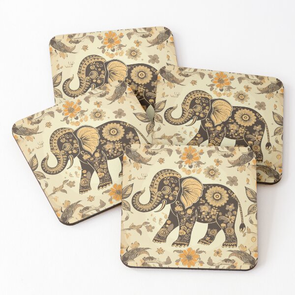 Item preview, The Graceful Magnificence of the Thai Elephant in Artistry designed and sold by nanakoe.
