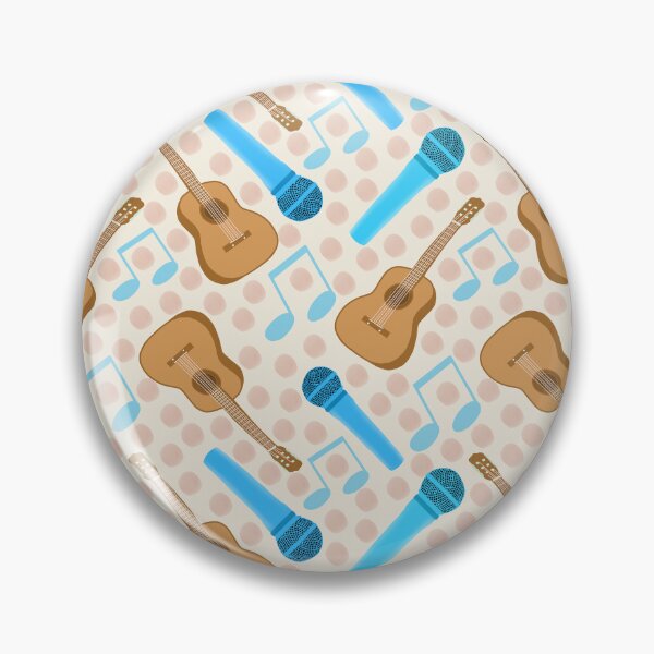 Item preview,  Music Pattern | Guitars and Microphones designed and sold by Lindsay Marie Patterns.