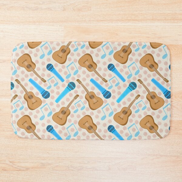 Item preview,  Music Pattern | Guitars and Microphones designed and sold by Lindsay Marie Patterns.
