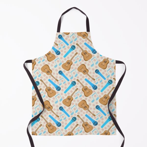 Item preview, Music Pattern | Guitars and Microphones designed and sold by Lindsay Marie Patterns.