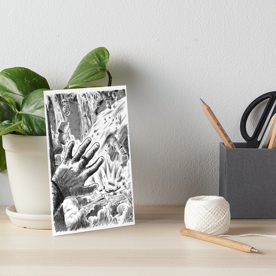Item preview, Art Board Print designed and sold by RackhamTheRoux.