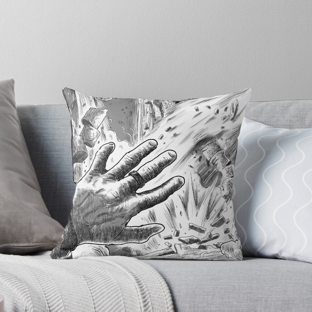 Item preview, Throw Pillow designed and sold by RackhamTheRoux.