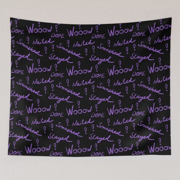 Item preview, Hand-written words pattern designed and sold by mariakostory.