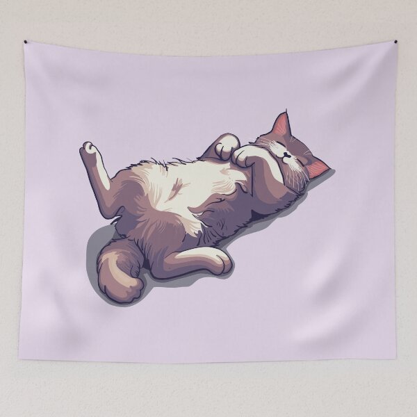 Item preview, Lazy Day Cat designed and sold by KilkennyCat Art.