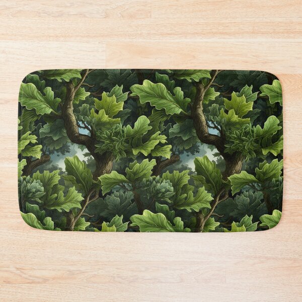 Item preview, Green Leaves Pattern 19 designed and sold by DigitalPatternx.