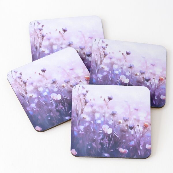 Item preview, The Patchwork Meadow - Indigo designed and sold by ArtSea-Bubble.