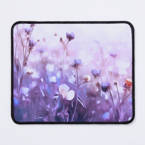Item preview, The Patchwork Meadow - Indigo designed and sold by ArtSea-Bubble.