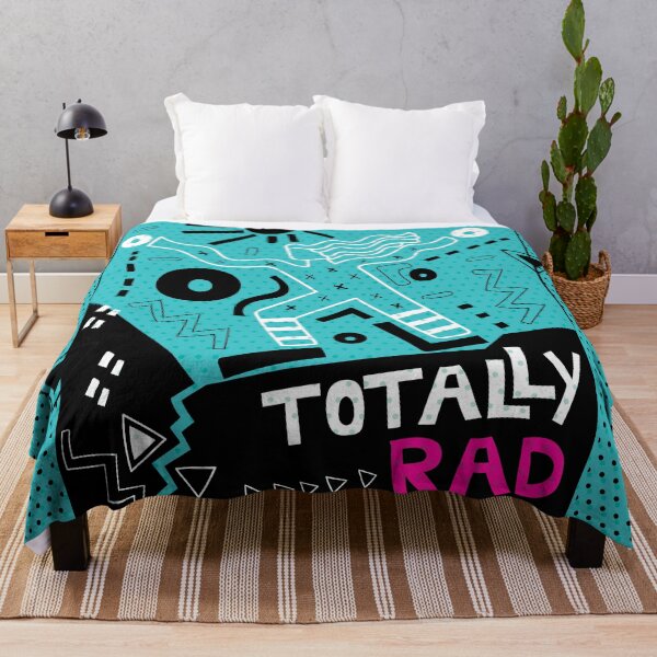 Item preview, Totally Rad Dance Party: '80s Graffiti Extravaganza - turquoise, pink, black, white designed and sold by Arubi-Art.