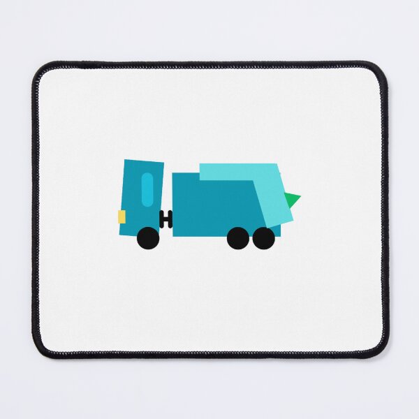 Item preview, bin lorry (garbage truck) blue theme v1 designed and sold by fishpressink.