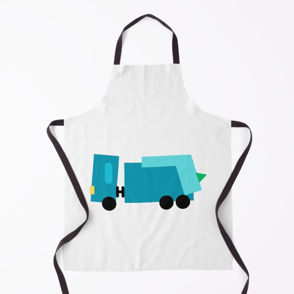 Item preview, bin lorry (garbage truck) blue theme v1 designed and sold by fishpressink.