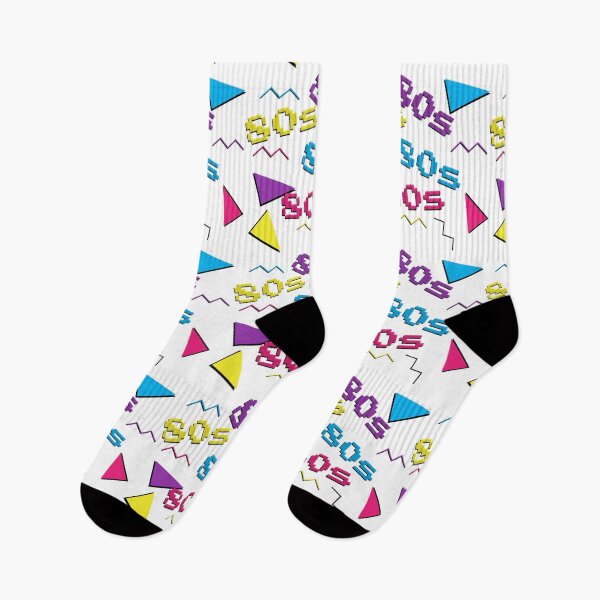 Item preview, Retro Revival: Me & the 80s! and 80s Geometrical Pop Art Style on White designed and sold by IraNiva.