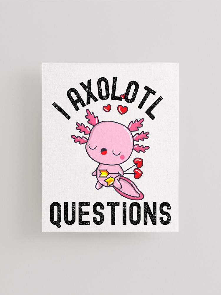 Axolotl gifts for birthday ,kids,girls Poster for Sale by erozzz