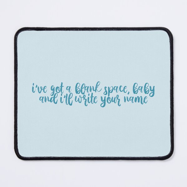 Item preview, Blank Space Lyrics Taylor Swift designed and sold by BoldNFresh.