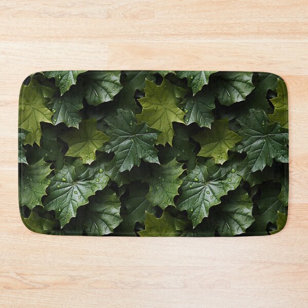 Item preview, Green Leaves Pattern 21 designed and sold by DigitalPatternx.