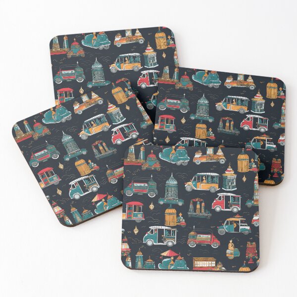 Item preview, Exploring the Bustling Streets of Bangkok: The Iconic Thai Tuk Tuk Experience designed and sold by nanakoe.