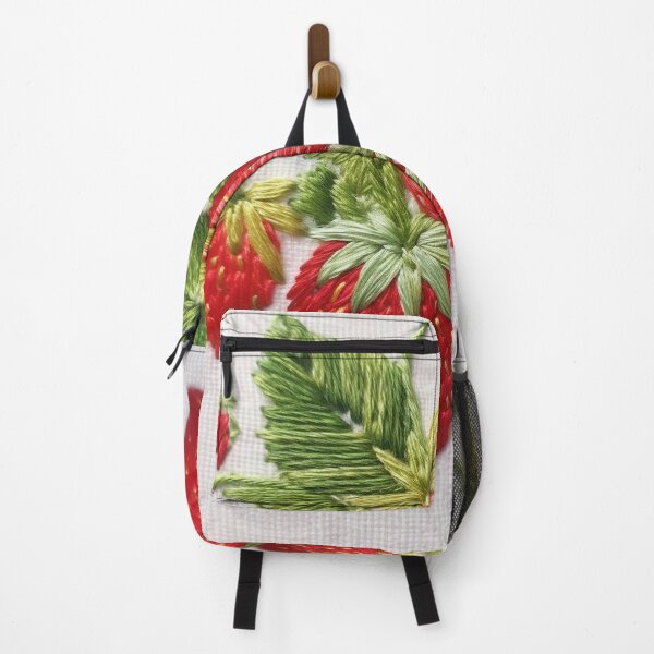 Item preview, Embroidered strawberries designed and sold by Santonix.