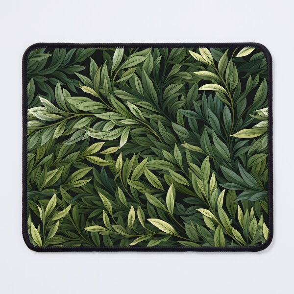Item preview, Green Leaves Pattern 22 designed and sold by DigitalPatternx.