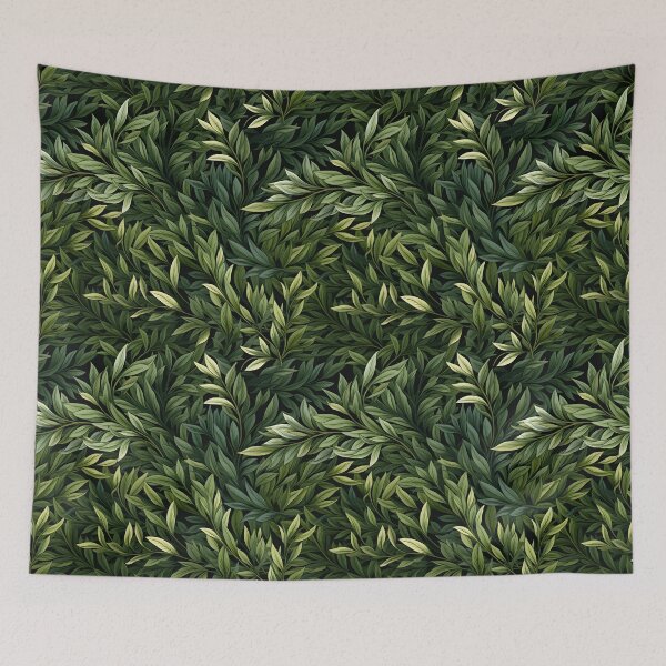 Item preview, Green Leaves Pattern 22 designed and sold by DigitalPatternx.
