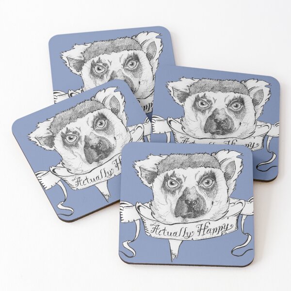 Item preview, Angry Lemur Face designed and sold by Aubern-Art.