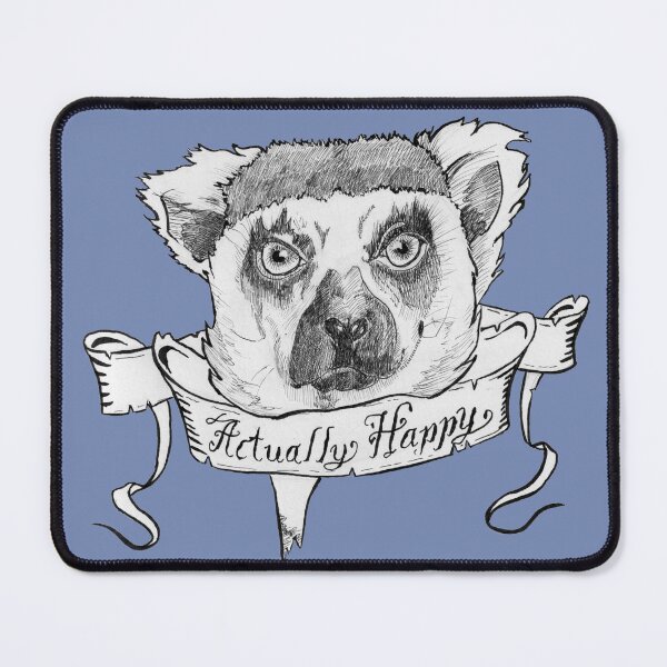 Item preview, Angry Lemur Face designed and sold by Aubern-Art.