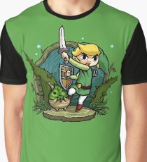 Zelda Wind Waker Forbidden Woods Temple Graphic T-Shirt