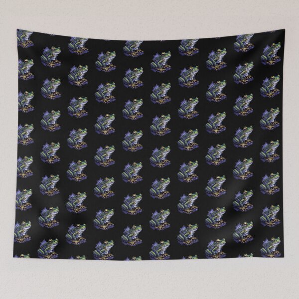 Item preview, Wise Frog Serenity - Tranquil Amphibian Wisdom  designed and sold by kanjxtan.