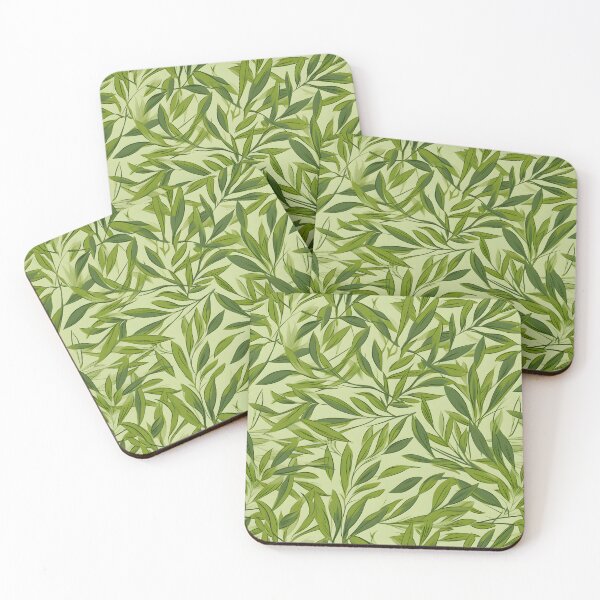 Item preview, Green Leaves Pattern 23 designed and sold by DigitalPatternx.