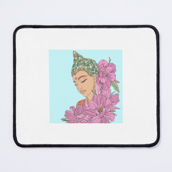 Item preview, Buddha & Peonies designed and sold by SpookiiWoods.
