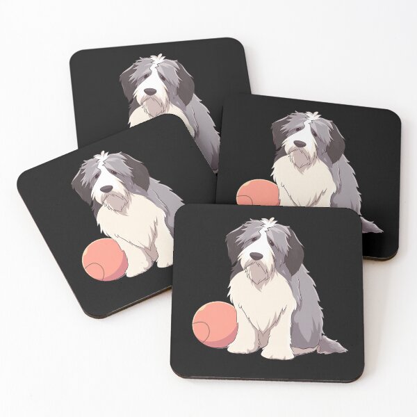 Item preview, Cute Bearded Collie Sad designed and sold by LudwikeArts.