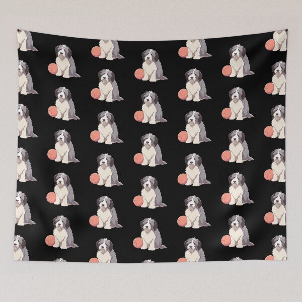 Item preview, Cute Bearded Collie Sad designed and sold by LudwikeArts.