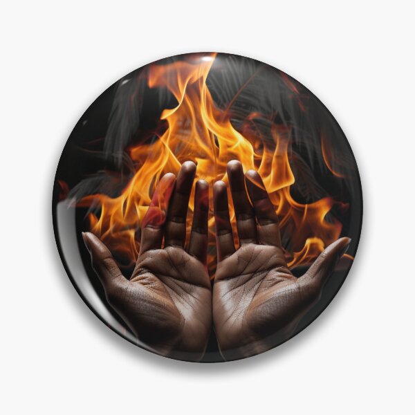 Item preview, hands on fire designed and sold by RodoArtDs.