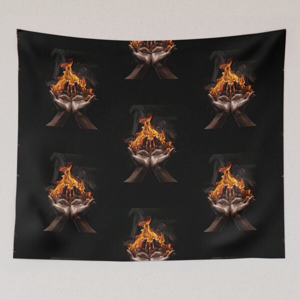 Item preview, hands on fire designed and sold by RodoArtDs.