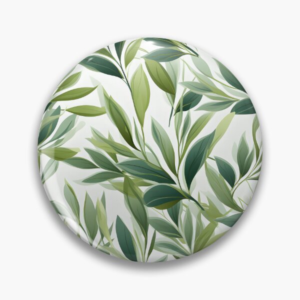 Item preview, Green Leaves Pattern 25 designed and sold by DigitalPatternx.