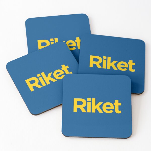 Item preview, Riket (text, gul) designed and sold by PartietRiket.