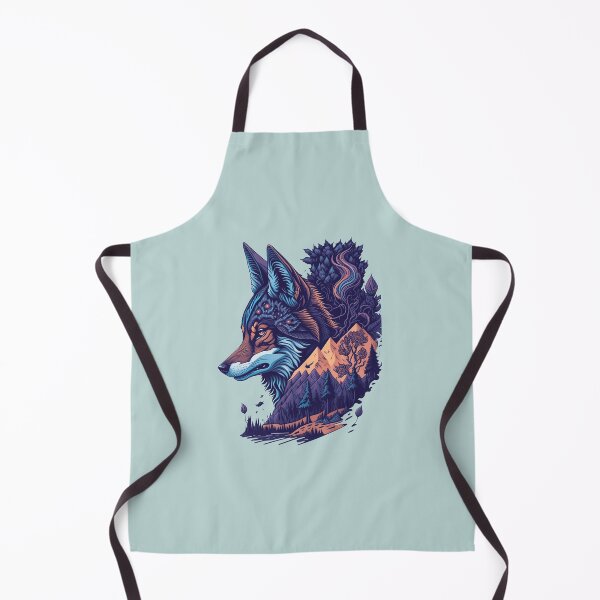 Item preview, Majestic Wolf Amidst Mountains and Full Moon - Enchanting Nature Art designed and sold by kanjxtan.
