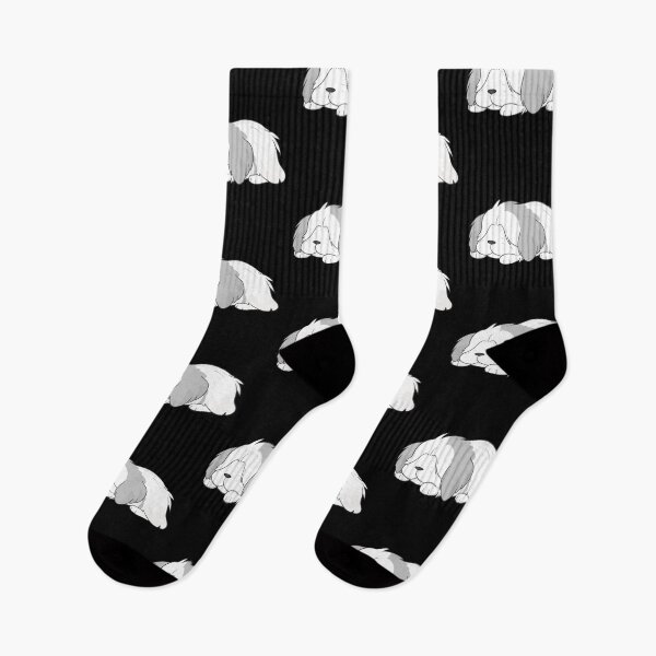 Item preview, Cute Bearded Collie Sleep White designed and sold by LudwikeArts.