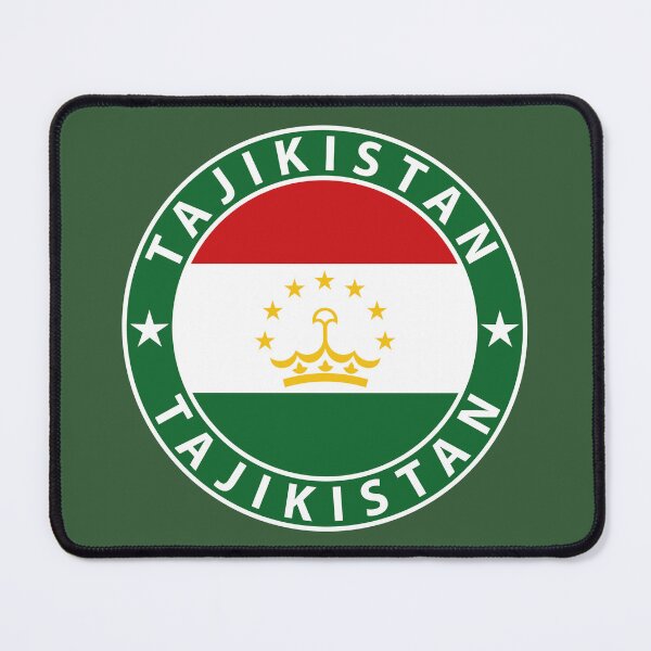 Item preview, Tajikistan flag coat of arms designed and sold by Skykratzer.