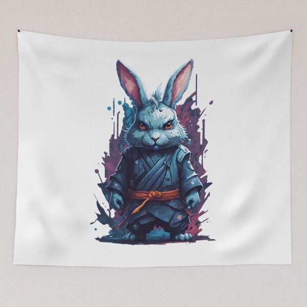 Item preview, rabbit ninja imperial warrior 3 designed and sold by RabbitPrints.