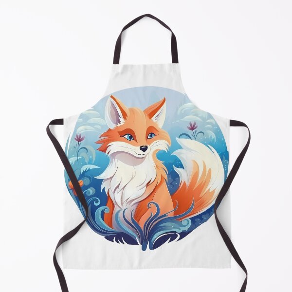 Item preview, Fox in a mystic forest - Cartoon Style designed and sold by Vansky-Art.