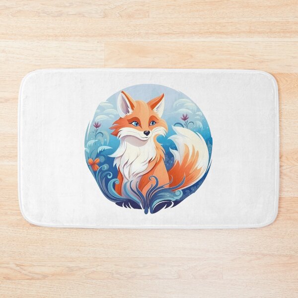 Item preview, Fox in a mystic forest - Cartoon Style designed and sold by Vansky-Art.